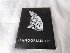 VTG 1955 high school YEARBOOK Bangor MI Bangorian class record 1086-112122 picture