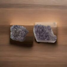 Very Rare Oregon Purple Quartz Crystals, Matching Set. picture