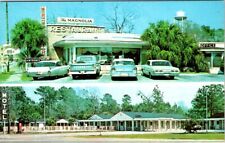 Magnolia Restaurant & Motel, HARDEEVILLE, South Carolina Advertising Postcard picture