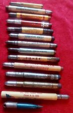 Lot of 14 Vintage Bullet Pencils 1940's picture