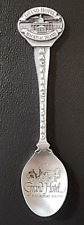 Vintage Pewter Collectible Spoon-Mackinac Island-Grand Hotel Made in Canada picture