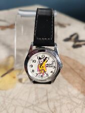 Vintage Cartoon MIGHTY MOUSE TERRYTOONS MANUAL COMIC CHARACTER WATCH picture