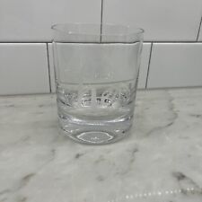 KATE SPADE LENOX TWO OF A KIND CLEAR DOUBLE OLD FASHIONED WHISKEY GLASS HERS picture