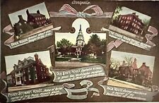 ANNAPOLIS Washington Antique Postcard c1910 - 5 Scenes RPPC Electric Railroad Co picture