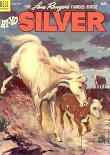 Lone Ranger's Famous Horse Hi-Yo Silver #10 GD/VG 3.0 1954 Stock Image Low Grade picture