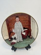 Norman Rockwell 1988 Gorham Christmas Plate Discovery Limited Edition picture