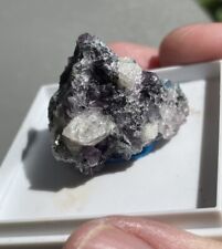 Rare Phenakite, Purple Fluorite, Aquamarine, East Siberia, Russia 18g Old Stock picture