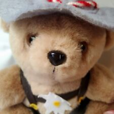 German Souvenir Bear Gerhardshofen Lederhosen Hat Stuffed Animal Plush Cute Toy picture