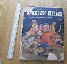 1948 Unknown Worlds Street and Smith ODD Edd Cartier Science Fiction pulp picture