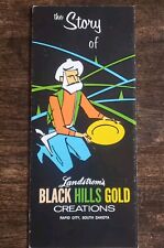 Vintage Landstrom's Original Black Hills Gold Creations Brochure  Pamphle picture