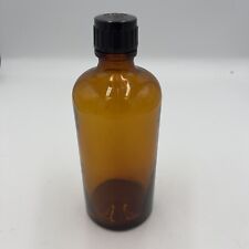 Parke Davis & Co 1930,s  Vintage Antique Amber Pharmaceutical Empty Bottle 7.5