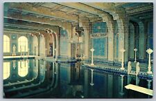 Hearst San Simeon State Historical Monument The Roman Pool CA Old Postcard E27 picture