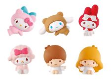 Sanrio Characters Figure Cable Accessories Vol 4 Bandai Hugcot Gashapon set of 6 picture