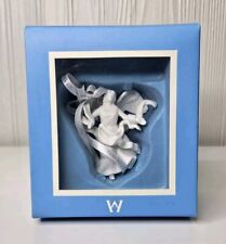 Wedgwood White Angel Christmas Ornament in Box 2009 Holiday Collectible picture