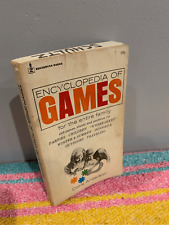 Encyclopedia of Games Book-D Anderson-for the Entire Family Paperback 1985 picture