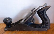 Vintage STANLEY HANDYMAN Woodworking 9 3/4” Hand Plane wood Made in USA picture