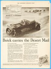 1927 Buick Sedan Flint MI Beirut to Bagdad Desert Mail Nairn Transport Co Art Ad picture