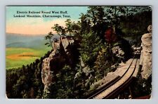 Chattanooga TN-Tennessee, Lookout Mountain, Electric Railroad, Vintage Postcard picture