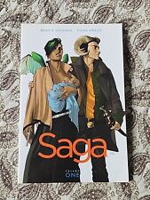Saga Volume One TPB Graphic Novel Image Comics by Brian K. Vaughan Fiona Staples picture