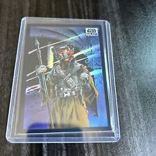 2022 Topps Chrome Star Wars Galaxy Refractor Boushh Disguise #30 picture