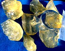 Libyan Desert Glass Meteorite Tektite impact specimen( 2500 ct)Medium Gem Lot#41 picture