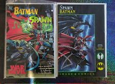 Spawn Batman #1 Miller McFarlane And War Devil #1 Moench Dixon Lot Of 2 picture