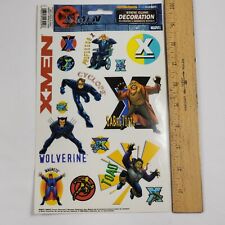Vtg 2000 X-Men The Movie Static Window Cling Stickers Decoration New Sealed picture