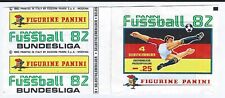 Panini Bundesliga 1982 - bag with 4 collectibles original packaging - rare picture