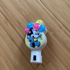 Vintage Mickey Mouse Nightlight With Switch 1984 Light Bulb Not Included. picture
