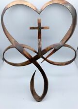 Heart Cross Infinity Symbol Metal Wall Art 15