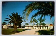 Vintage Postcard Big Oak Motel And Restaurant Lake Wales Florida picture