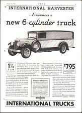 1932 Vintage ad International Trucks retro 6-Cylinder Price ART  RARE  07/02/24 picture