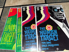Human Target 6 NM cardstock cover Tom King 2022 6B variant New NM set 1 of each picture