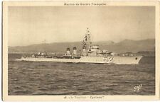 Postcard Ship Le Torpilleur Cyclone  picture