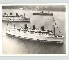 STEAMSHIP SS Monarch of Bermuda in NEW YORK CITY Vintage 1934 Press Photo picture