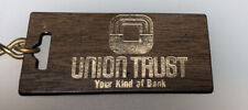 Union Trust Bank Banking Finance Credit Checking Money Savings Keychain Key Ring picture