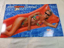 Hooters 2000 Swimsuit Vintage Centerfold Calendar Beautiful Models picture
