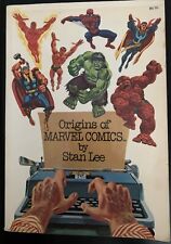 Origins of Marvel Comics by Stan Lee Vintage 1974 Book Comic 21863 picture