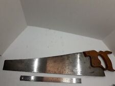 Vintage Disston Hand Saw 7 tpi crosscut  picture