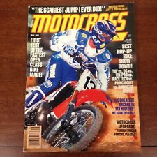 MOTOCROSS ACTION MAY 1991 KX500 SUPERCROSS WEST COAST SWING RECORD BOOKS VMX picture