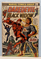 MARVEL: DAREDEVIL and The BLACK WIDOW #97 F+ (1973) 