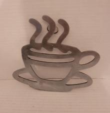 2004 Wilton COPCO Steaming Coffee Aluminum Trivet with Wall Hook(BK-13-M-3) picture