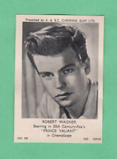 1954 Robert Wagner RC A&BC  Film Star card  