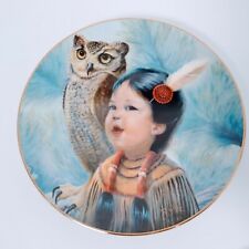 Small & Wise By Perillo. Porcelain plate. Vague Shadows. 1986 Artaffects. PO picture