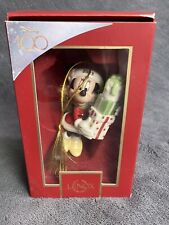 Lenox Disney 100 Minnie's Holiday Gifts 2023 Christmas Ornament Minnie Mouse picture