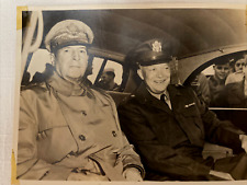 1945 Photo General Dwight Eisenhower & General Douglas McArthur picture