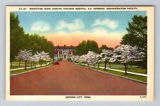 Johnson City TN-Tennessee, Springtime Looking Towards Hospital Vintage Postcard picture