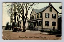 Columbia Falls ME-Maine, Columbia Falls House, Vintage c1918 Souvenir Postcard picture