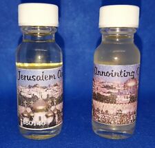 JERUSALEM ANNOINTING OIL -Two bottles  Direct From Jerusalem picture