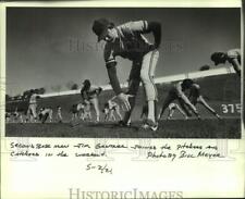 1982 Press Photo Jim Gantner and teammates, Brewer Spring Training, Arizona picture